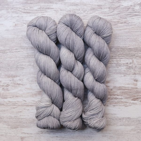 skeins of hand dyed yarn
