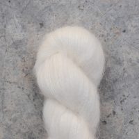 white skein of yarn