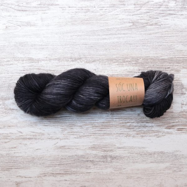 skeins of hand dyed yarn