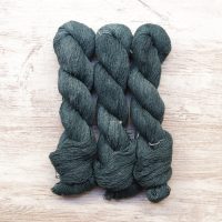 skeins of hand dyed yarn