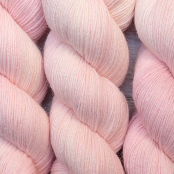 skeins of hand dyed yarn